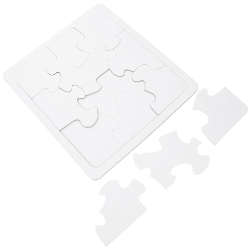 HANABASS 4Stücke Leeres Puzzle für DIY Puzzle zum Bemalen Kreative Gestaltung für Hochzeiten und Partys Sicheres aus Papier für Kleine Hände HANABASS 4Stücke Leeres Puzzle für DIY Puzzle zum Bemalen Kreative Gestaltung für Hochzeiten und Partys Sicheres aus Papier für Kleine Hände von HANABASS