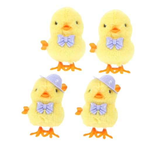HANABASS 4Stücke Teiliges Aufziehküken für Plüsch Küken für Ostern Füllung für Osternester und Geschenkideen Lustige Gartendekoration Kompakt und Handlich HANABASS 4Stücke Teiliges Aufziehküken für Plüsch Küken für Ostern Füllung für Osternester und Geschenkideen Lustige Gartendekoration Kompakt und Handlich von HANABASS