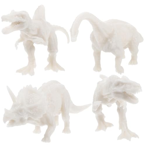 HANABASS 4Stücke Teiliges DIY Dinosaurier Modellset für Kreatives Malspielzeug aus Hochwertigem für Dinosaurier Brachiosaurus Triceratops Stegosaurus Fördert Kreativität HANABASS 4Stücke Teiliges DIY Dinosaurier Modellset für Kreatives Malspielzeug aus Hochwertigem für Dinosaurier Brachiosaurus Triceratops Stegosaurus Fördert Kreativität von HANABASS