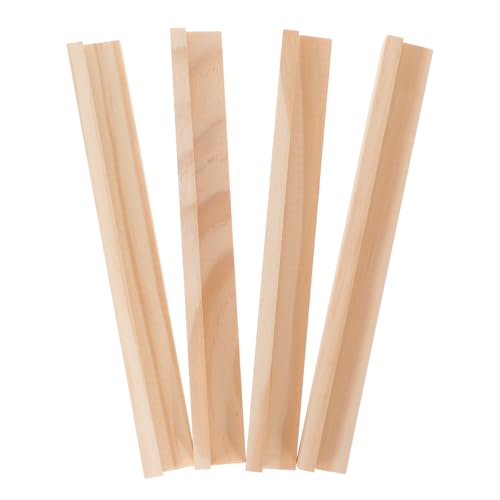 HANABASS 4Stücke Teiliges Holz Domino mit Multifunktionalen Haltern für DIY Projekte für Alphabetspiele und Kreative Bastelarbeiten HANABASS 4Stücke Teiliges Holz Domino mit Multifunktionalen Haltern für DIY Projekte für Alphabetspiele und Kreative Bastelarbeiten von HANABASS