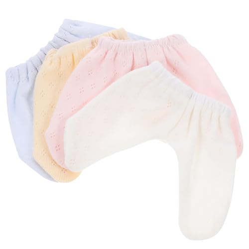 HANABASS 4Stücke Teiliges Puppenkleidungsset Dekorative Hosen für Puppen aus Weichem Weiß Gelb und Blau für DIY Puppenzubehör und HANABASS 4Stücke Teiliges Puppenkleidungsset Dekorative Hosen für Puppen aus Weichem Weiß Gelb und Blau für DIY Puppenzubehör und von HANABASS