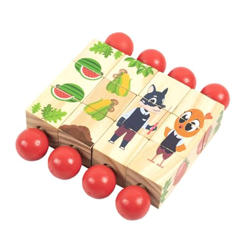 HANABASS 4Stücke Tierisches Holzpuzzle für Teiliges Rotierendes Jigsaw Fördert Kreativität und Motorische Fähigkeiten für Geburtstage und Besondere Anlässe HANABASS 4Stücke Tierisches Holzpuzzle für Teiliges Rotierendes Jigsaw Fördert Kreativität und Motorische Fähigkeiten für Geburtstage und Besondere Anlässe von HANABASS