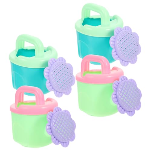 HANABASS 4Stücke Wasserdosen Badespielzeug für Garten Strand Kleine Gießkanne für Outdoor Aktivitäten Robust und Praktisch für Wasser und Sandspiele von HANABASS