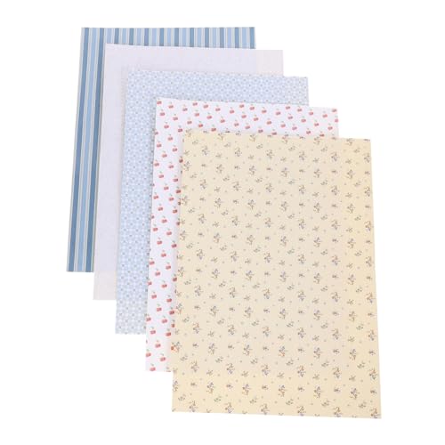 HANABASS 5 Blätter Puppenhaus-Tapete Miniaturen Dekoration klein Blau schälen Puppenhaus-Dekore Selbstkleber Papier Abnehmbare Tapete Selbstklebende Minihaus-Tapete selbstklebendes Papier HANABASS 5 Blätter Puppenhaus-Tapete Miniaturen Dekoration klein Blau schälen Puppenhaus-Dekore Selbstkleber Papier Abnehmbare Tapete Selbstklebende Minihaus-Tapete selbstklebendes Papier von HANABASS