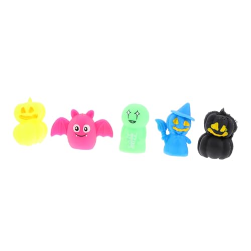 HANABASS 5 Stück Halloween Fingerpuppen Set Teilig Bunte Cartoon Hexe und Fledermaus Fingerlinge Interaktives für Vorschulkinder Party Mitgebsel und Geschichtenerzählen Bequem Tragbar und HANABASS 5 Stück Halloween Fingerpuppen Set Teilig Bunte Cartoon Hexe und Fledermaus Fingerlinge Interaktives für Vorschulkinder Party Mitgebsel und Geschichtenerzählen Bequem Tragbar und von HANABASS