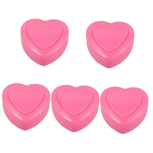 HANABASS 5 Stück Heartbeat Simulator Box mit Realistischem Herzschlagton Batteriebetriebenes Stresslinderndes für Welpen und Katzen Kleine Beruhigende Simulationsbox für Haustierangst von HANABASS