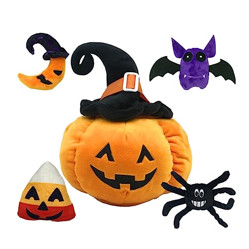 HANABASS 5 Stück Kürbis Plüschtier Halloween Stofftier Für Halloween Kinderspielzeug Halloween Partyzubehör Kuscheltiere Für Halloween Plüschtier Kissenspielzeug HANABASS 5 Stück Kürbis Plüschtier Halloween Stofftier Für Halloween Kinderspielzeug Halloween Partyzubehör Kuscheltiere Für Halloween Plüschtier Kissenspielzeug von HANABASS