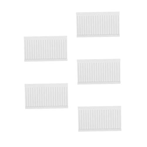 HANABASS 5 Stück Maßstab Puppenhaus Wanddekor Wohnzimmer Badezimmer Schlafzimmer Zubehör für Miniatur Puppenmöbel von HANABASS