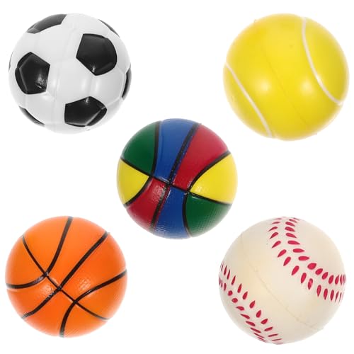 HANABASS 5 Stück Mini -ballspielzeug Kinderspielzeug Fußbälle Stressspielzeug Kleines Für Jungen Kleines Für Ballspielzeug Für Pu-Schwamm HANABASS 5 Stück Mini -ballspielzeug Kinderspielzeug Fußbälle Stressspielzeug Kleines Für Jungen Kleines Für Ballspielzeug Für Pu-Schwamm von HANABASS