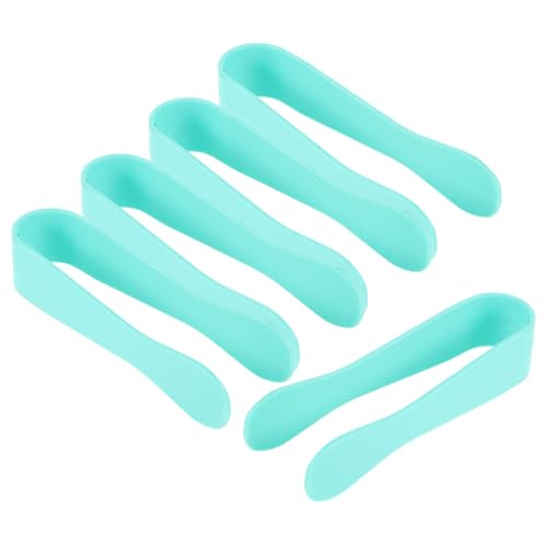 HANABASS 5 Stück Pinzette für spitz Stapel Kindergarten Pinzette Vor handhaben pinzette Kindergarten Pinzette lehren Pinzette aus Kunststoff Abs Sky-Blue von HANABASS
