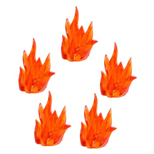HANABASS 5 Stück Spezialeffekte Für Eiswürfelmodelle Gefälschtes Feuerflammenlicht Miniatur-bauartikel Uhren Nach Kindern Roboter Transformieren Transformierender Roboter Orange Plastik HANABASS 5 Stück Spezialeffekte Für Eiswürfelmodelle Gefälschtes Feuerflammenlicht Miniatur-bauartikel Uhren Nach Kindern Roboter Transformieren Transformierender Roboter Orange Plastik von HANABASS