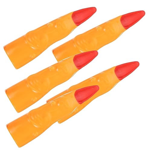 HANABASS 5 Stück Teiliges Halloween Finger Requisiten Bunte Kunststoff Finger für Cosplay und Partys für Halloween Streiche und Dekoration HANABASS 5 Stück Teiliges Halloween Finger Requisiten Bunte Kunststoff Finger für Cosplay und Partys für Halloween Streiche und Dekoration von HANABASS