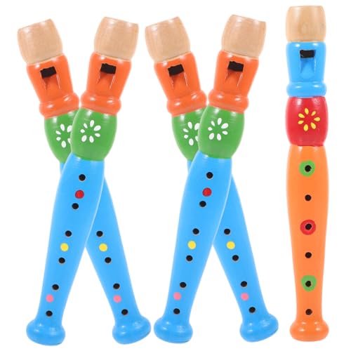 HANABASS 5 Stück Teiliges Holz Klarinette für Musikinstrument für Anfänger Leicht zu Lernspielzeug für Musikunterricht und Kreative von HANABASS