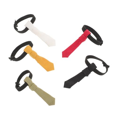 HANABASS 5 Stück Teiliges Miniatur Puppenhalstuch- Langlebige Farbige Baumwoll-Krawatten Kompatibel mit Bjd-Puppen Stilvolle Mini-halstücher für Puppen-Dress-up und Miniaturszenen HANABASS 5 Stück Teiliges Miniatur Puppenhalstuch- Langlebige Farbige Baumwoll-Krawatten Kompatibel mit Bjd-Puppen Stilvolle Mini-halstücher für Puppen-Dress-up und Miniaturszenen von HANABASS