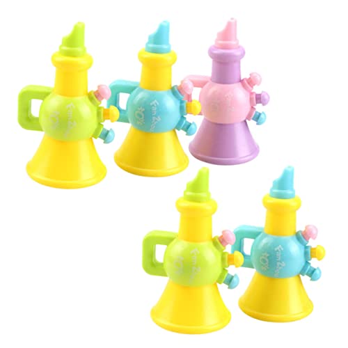 HANABASS 5 Stück Teiliges Trompeten aus Stabilem Kunststoff Bunte Cartoon Formen für Junge Mädchen und Kleinkinder Geeignet Motorik und Spielspaß Zufällige Farbe Zufällige Farbe HANABASS 5 Stück Teiliges Trompeten aus Stabilem Kunststoff Bunte Cartoon Formen für Junge Mädchen und Kleinkinder Geeignet Motorik und Spielspaß Zufällige Farbe Zufällige Farbe von HANABASS