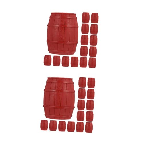 HANABASS 50 Stck. Teiliges Abnehmbares Piratenfass Modell aus Robustem PVC Detailgetreue Miniatur Piratenszene Dekorative Sandtisch Accessoires Kinderfreundliches Bastelset für Party und HANABASS 50 Stck. Teiliges Abnehmbares Piratenfass Modell aus Robustem PVC Detailgetreue Miniatur Piratenszene Dekorative Sandtisch Accessoires Kinderfreundliches Bastelset für Party und von HANABASS