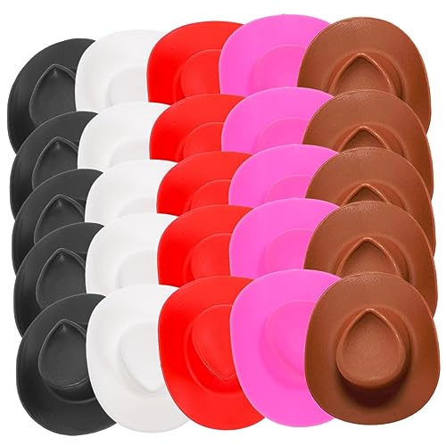 HANABASS 50 Stück Cowboyhut Winzige Hüte Für Kleinkinderpuppen Cowboyhüte Mini Cowboy Puppenparty Western Kleiner Schwarzer Hut Cowboyhut Hut Für Puppen Stroh Weiß Rosa HANABASS 50 Stück Cowboyhut Winzige Hüte Für Kleinkinderpuppen Cowboyhüte Mini Cowboy Puppenparty Western Kleiner Schwarzer Hut Cowboyhut Hut Für Puppen Stroh Weiß Rosa von HANABASS