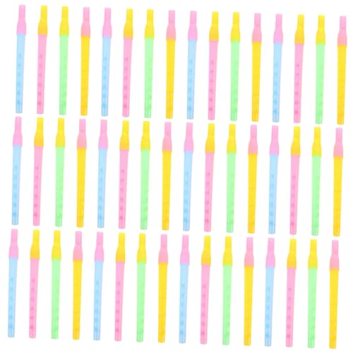 HANABASS 50 Stück Kinderinstrumentflöte für Musikinstrumente für Kinderspielzeug professionelles Rekorderinstrument Klarinette Musik Flöte Plastik HANABASS 50 Stück Kinderinstrumentflöte für Musikinstrumente für Kinderspielzeug professionelles Rekorderinstrument Klarinette Musik Flöte Plastik von HANABASS