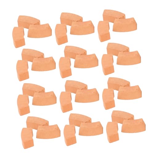 HANABASS 50 Stück Miniaturziegel Realistische Mini Bausteine für DIY Puppenhaus Landschaftsbau Kinderfreundliches Bastelspielzeug mit Authentischer Struktur und Kreativer HANABASS 50 Stück Miniaturziegel Realistische Mini Bausteine für DIY Puppenhaus Landschaftsbau Kinderfreundliches Bastelspielzeug mit Authentischer Struktur und Kreativer von HANABASS
