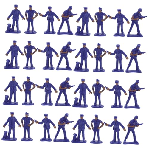 HANABASS 50 Stück Polizeimodell Spielzeugfigur der Polizei Polizeistatuenfiguren kleine Figuren Simulationsfigur der Polizei Mini-Figuren- Mini -Figur Figurenmodell pp Blau HANABASS 50 Stück Polizeimodell Spielzeugfigur der Polizei Polizeistatuenfiguren kleine Figuren Simulationsfigur der Polizei Mini-Figuren- Mini -Figur Figurenmodell pp Blau von HANABASS