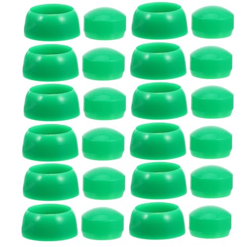 HANABASS 50 Stück Spielplatz Schraubenabdeckungen Kunststoff Mutter Schutzkappen Uv-beständig Wetterfest für Kinderspielgeräte Sichere Bolzenschutzkappen Einfach zu Montieren HANABASS 50 Stück Spielplatz Schraubenabdeckungen Kunststoff Mutter Schutzkappen Uv-beständig Wetterfest für Kinderspielgeräte Sichere Bolzenschutzkappen Einfach zu Montieren von HANABASS