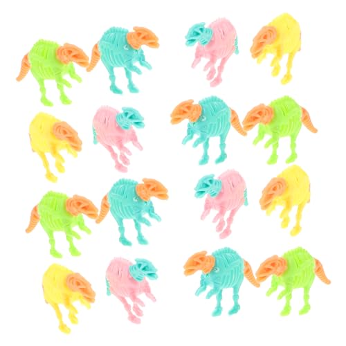 HANABASS 50 Stück Teiliges Dinosaurier für Realistisches Dinosaurier Skelett Modellbausatz DIY Montage für Jungen und Mädchen Fördert Logisches Feinmotorik und Kreatives von HANABASS