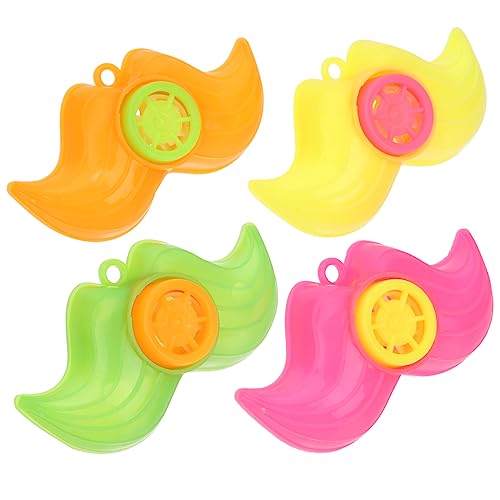 HANABASS 50 Stück Teiliges Kinderpfeifen in Lustiger Bartform Bunte Trillerpfeifen als Party Mitgebsel und Goodie Bag Füller für Jungen und Mädchen Robust und Vielseitig Zufällige Farbe von HANABASS