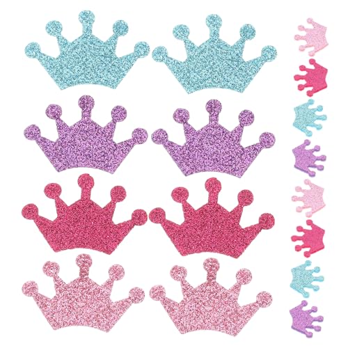 HANABASS 50 Stück Teiliges Mini Puppenkronen aus Weichem Stoff DIY Bastelzubehör für Puppenhaus Kreative Kopfbedeckungen zum Ankleiden Sicher für Fantasievolles HANABASS 50 Stück Teiliges Mini Puppenkronen aus Weichem Stoff DIY Bastelzubehör für Puppenhaus Kreative Kopfbedeckungen zum Ankleiden Sicher für Fantasievolles von HANABASS