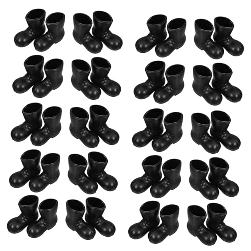 HANABASS 50 Stück Weihnachts Stiefel Modell Mit Schuhe Für Handwerk Weihnachtsdekorationen Winzig Form Dekorativ Klein Puppenhaus Weihnachten Weihnachtsminiaturen Sport Schwarz HANABASS 50 Stück Weihnachts Stiefel Modell Mit Schuhe Für Handwerk Weihnachtsdekorationen Winzig Form Dekorativ Klein Puppenhaus Weihnachten Weihnachtsminiaturen Sport Schwarz von HANABASS