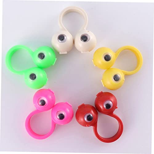HANABASS 50Stücke Augen Fingerpuppen Ringe Lustige Spielzeuge für Sicheres Kunststoffmaterial für Puppenspiele und Lernspielzeug HANABASS 50Stücke Augen Fingerpuppen Ringe Lustige Spielzeuge für Sicheres Kunststoffmaterial für Puppenspiele und Lernspielzeug von HANABASS