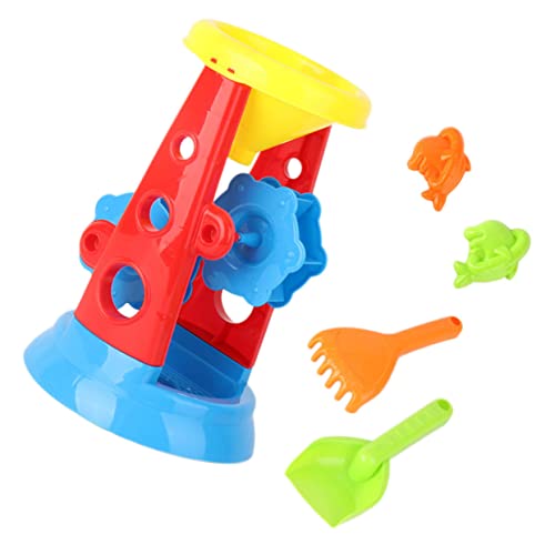 HANABASS 5Stücke Teiliges Sandspielzeug Set für Plastik Eimer und Sanduhr für Kreatives Am Strand Sandkasten für Outdoor Aktivitäten und Sommerunterhaltung HANABASS 5Stücke Teiliges Sandspielzeug Set für Plastik Eimer und Sanduhr für Kreatives Am Strand Sandkasten für Outdoor Aktivitäten und Sommerunterhaltung von HANABASS