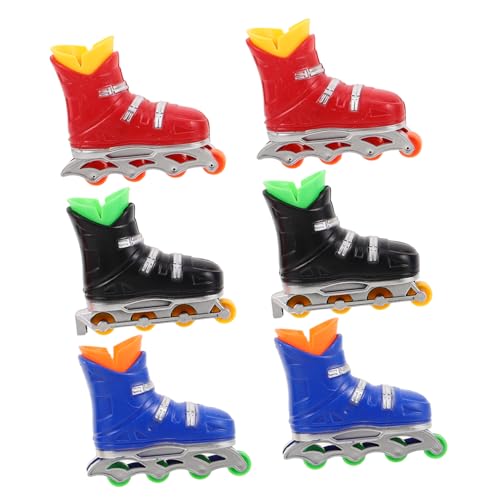 HANABASS 6 Paare Tragbare Finger Skates für Erwachsene Teiliges Set Schwarz Rot und Blau Kompaktes für Büro und Reisen Fördert Geschicklichkeit und Koordination HANABASS 6 Paare Tragbare Finger Skates für Erwachsene Teiliges Set Schwarz Rot und Blau Kompaktes für Büro und Reisen Fördert Geschicklichkeit und Koordination von HANABASS