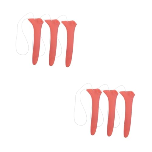 HANABASS 6 Stck. Teiliges Langes Cosplay Nasen mit Elastischem Band Bequeme Waschbare Kostüm Nasenverlängerung für Halloween Bühnenauftritte Make Up Partys und Fantasievolles Verkleiden HANABASS 6 Stck. Teiliges Langes Cosplay Nasen mit Elastischem Band Bequeme Waschbare Kostüm Nasenverlängerung für Halloween Bühnenauftritte Make Up Partys und Fantasievolles Verkleiden von HANABASS