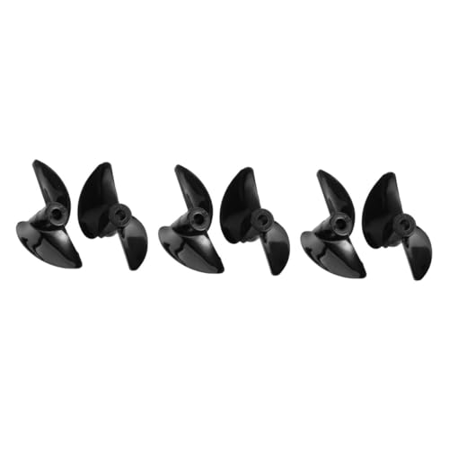 HANABASS 6 Stck. Teiliges Rc Boot Propeller Kunststoff CNC Gefertigt Halbgetaucht Hohe Effizienz für Elektromotoren Modellboote Zubehör HANABASS 6 Stck. Teiliges Rc Boot Propeller Kunststoff CNC Gefertigt Halbgetaucht Hohe Effizienz für Elektromotoren Modellboote Zubehör von HANABASS