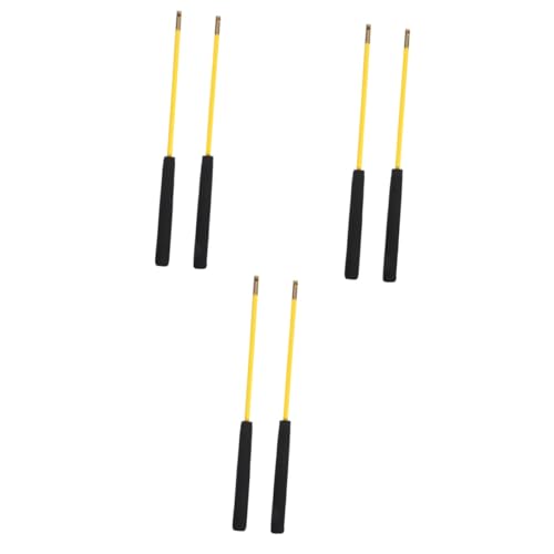 HANABASS 6 Stck. rutschfeste Diabolo Stäbe Langlebige Jonglierstäbe für Senioren für Fitness und Spiel Ersatz für Diabolo Zubehör HANABASS 6 Stck. rutschfeste Diabolo Stäbe Langlebige Jonglierstäbe für Senioren für Fitness und Spiel Ersatz für Diabolo Zubehör von HANABASS