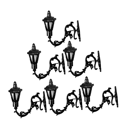 HANABASS 6 Stück Dekorative Lampe aus Moos Miniaturpuppe hoch Bausatz Mikro Wandleuchte Miniatur-Puppenhauslichter Mini-Puppenstubenlampe Puppenhaus-Miniaturlampe Abs HANABASS 6 Stück Dekorative Lampe aus Moos Miniaturpuppe hoch Bausatz Mikro Wandleuchte Miniatur-Puppenhauslichter Mini-Puppenstubenlampe Puppenhaus-Miniaturlampe Abs von HANABASS