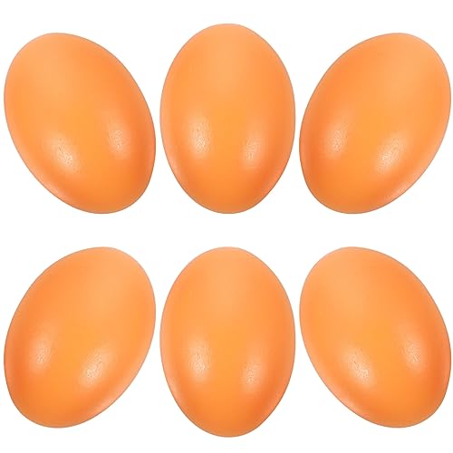 HANABASS 6 Stück Holz Ostereier zum Bemalen Kreative DIY Spielzeuge für Dekoration für Ostern Glatte Oberfläche zum Einfachen Gestalten für Bastelprojekte und HANABASS 6 Stück Holz Ostereier zum Bemalen Kreative DIY Spielzeuge für Dekoration für Ostern Glatte Oberfläche zum Einfachen Gestalten für Bastelprojekte und von HANABASS