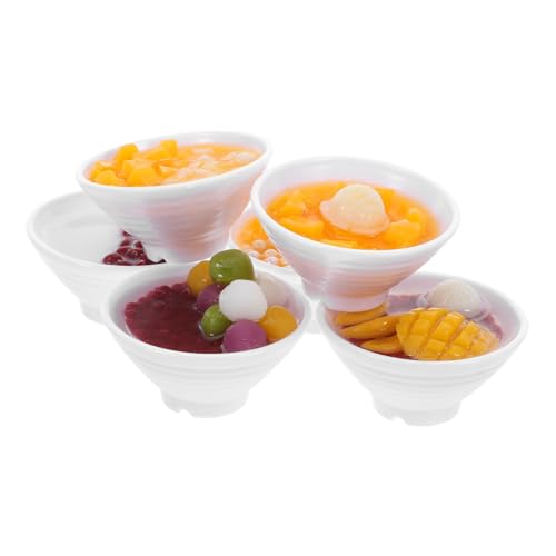 HANABASS 6 Stück Küchenzubehör Dekor Miniatur Lebensmittelmodell Mini Gefälschte Lebensmittel Dessert Tischanzeige Lebensmittel Requisiten Rollenspiel Simulation von HANABASS