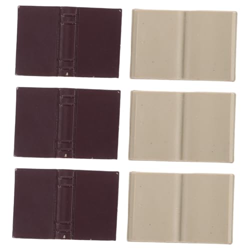 HANABASS 6stücke Miniature Dollhouse Bücher Zubehör Retro Mini Bücher Für Spielzeug Accessoires Für Kreative Und Familienaktivitäten HANABASS 6stücke Miniature Dollhouse Bücher Zubehör Retro Mini Bücher Für Spielzeug Accessoires Für Kreative Und Familienaktivitäten von HANABASS