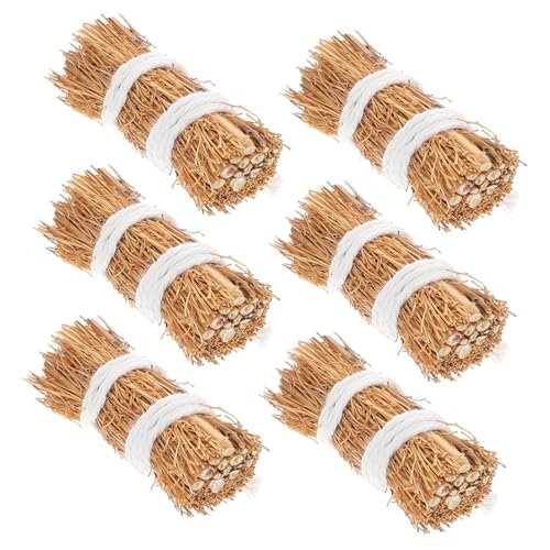HANABASS 6 Stück Miniatur -Gras -Brennholz -Stapelmodell Sandkasten Dekoration Puppenhaus Accessoires Sandspielzeug Deko Puppenhaus Heuhaufen Ornament Miniatur-Puppenhauszubehör Light Brown HANABASS 6 Stück Miniatur -Gras -Brennholz -Stapelmodell Sandkasten Dekoration Puppenhaus Accessoires Sandspielzeug Deko Puppenhaus Heuhaufen Ornament Miniatur-Puppenhauszubehör Light Brown von HANABASS