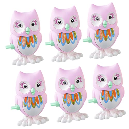 HANABASS 6 Stück Teiliges Aufziehspielzeug Katzenkopf Eule aus Robustem Batteriefrei Energiesparend Langlebig Niedliches Design für Kinderzimmer Dekoration Geeignet für Zufällige Farbe HANABASS 6 Stück Teiliges Aufziehspielzeug Katzenkopf Eule aus Robustem Batteriefrei Energiesparend Langlebig Niedliches Design für Kinderzimmer Dekoration Geeignet für Zufällige Farbe von HANABASS