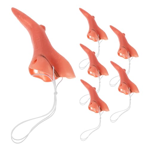 HANABASS 6 Stück Teiliges Lustige Hexennasen aus Leichtem Vinyl Realistische Lange Fake-nasen für Halloween Fasching und Rollenspiele Bequemes Party-Accessoire und Originelle Dekoration HANABASS 6 Stück Teiliges Lustige Hexennasen aus Leichtem Vinyl Realistische Lange Fake-nasen für Halloween Fasching und Rollenspiele Bequemes Party-Accessoire und Originelle Dekoration von HANABASS