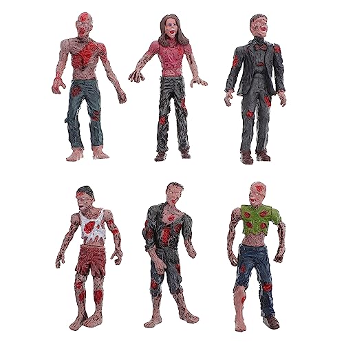 HANABASS 6 Stück Teiliges Mini Zombie Figuren Realistische Zombie Puppen für Halloween Dekoration und Pranks Requisiten für Fotografie und Gesellige Anlässe HANABASS 6 Stück Teiliges Mini Zombie Figuren Realistische Zombie Puppen für Halloween Dekoration und Pranks Requisiten für Fotografie und Gesellige Anlässe von HANABASS