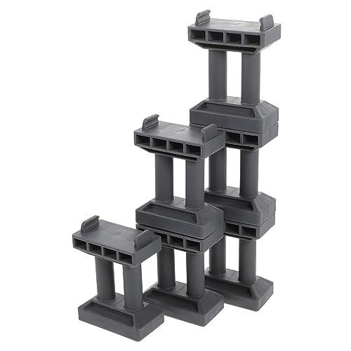 HANABASS 6 Stück Eisenbahn Brückenpfeiler Modell Spielzeug für Kinder Einstellbare Brückenstütze für Modelleisenbahn Dekoratives Spielzeug Zubehör für Garten Spielzimmer HANABASS 6 Stück Eisenbahn Brückenpfeiler Modell Spielzeug für Kinder Einstellbare Brückenstütze für Modelleisenbahn Dekoratives Spielzeug Zubehör für Garten Spielzimmer von HANABASS