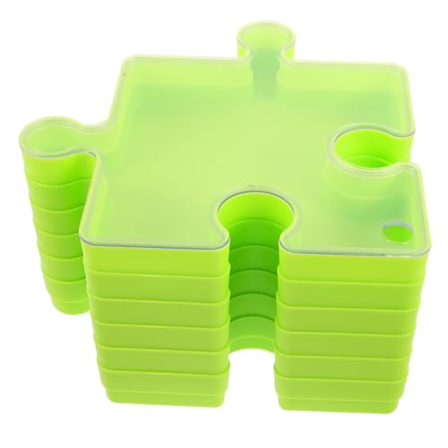 HANABASS 6stücke Aufbewahrungsbox Für Puzzle Mit Deckel Puzzle-Organizer Aus Kunststoff Großer Kapazität Für Spielzeug Perlen Geeignet Für Zuhause Und Reisen von HANABASS