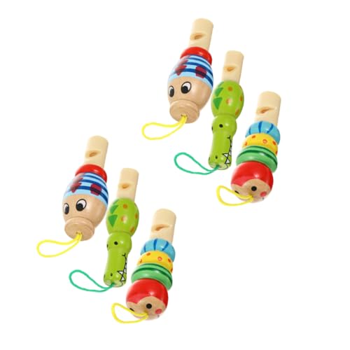 HANABASS 6 Stück Teiliges Set Holzpfeifen Lernspielzeug mit Niedlichen Tiermotiven Sichere Materialien Glatte Oberfläche Pädagogisches Musikspielzeug für Kleinkinder Zufällige Designs HANABASS 6 Stück Teiliges Set Holzpfeifen Lernspielzeug mit Niedlichen Tiermotiven Sichere Materialien Glatte Oberfläche Pädagogisches Musikspielzeug für Kleinkinder Zufällige Designs von HANABASS