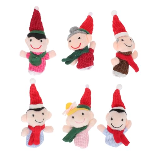HANABASS 6 Stück Teiliges Set Niedlicher Fingerpuppen aus Weichem Baumwollmaterial Dekorative Handpuppen für Geschichtenerzählen und Eltern Interaktion Vielseitig Einsetzbar HANABASS 6 Stück Teiliges Set Niedlicher Fingerpuppen aus Weichem Baumwollmaterial Dekorative Handpuppen für Geschichtenerzählen und Eltern Interaktion Vielseitig Einsetzbar von HANABASS
