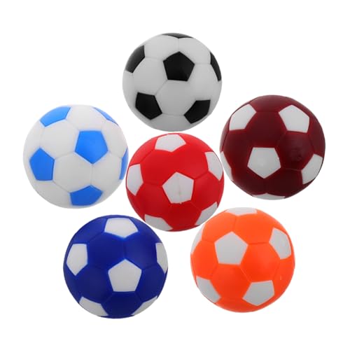 HANABASS 6 Stück Tischfußballbälle Tischfußball Minibälle Tischfußball Zubehör Fußball Trainingsset Fußballtisch Fußballspielzeug Die Hüften HANABASS 6 Stück Tischfußballbälle Tischfußball Minibälle Tischfußball Zubehör Fußball Trainingsset Fußballtisch Fußballspielzeug Die Hüften von HANABASS