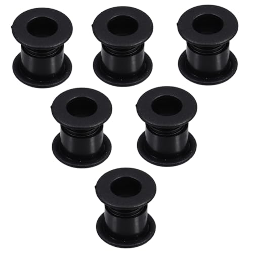 HANABASS 6 Stück Tischfußballlager Mini-kickerzubehör Foosball -tischteile Tabletop Fußballspiel Lager Für Kickermaschinen -ersatz Brettlager Für Tischfußball PVC Schwarz HANABASS 6 Stück Tischfußballlager Mini-kickerzubehör Foosball -tischteile Tabletop Fußballspiel Lager Für Kickermaschinen -ersatz Brettlager Für Tischfußball PVC Schwarz von HANABASS