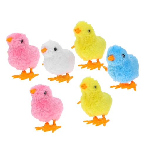 HANABASS 6 Stück Uhrwerk Küken Uhrwerk Tierspielzeug Flauschiges Springendes Huhn Uhrwerk Küken Neuartiges Hüpfendes Huhn Aufziehspielzeug Für Aufziehspielzeug Aus HANABASS 6 Stück Uhrwerk Küken Uhrwerk Tierspielzeug Flauschiges Springendes Huhn Uhrwerk Küken Neuartiges Hüpfendes Huhn Aufziehspielzeug Für Aufziehspielzeug Aus von HANABASS